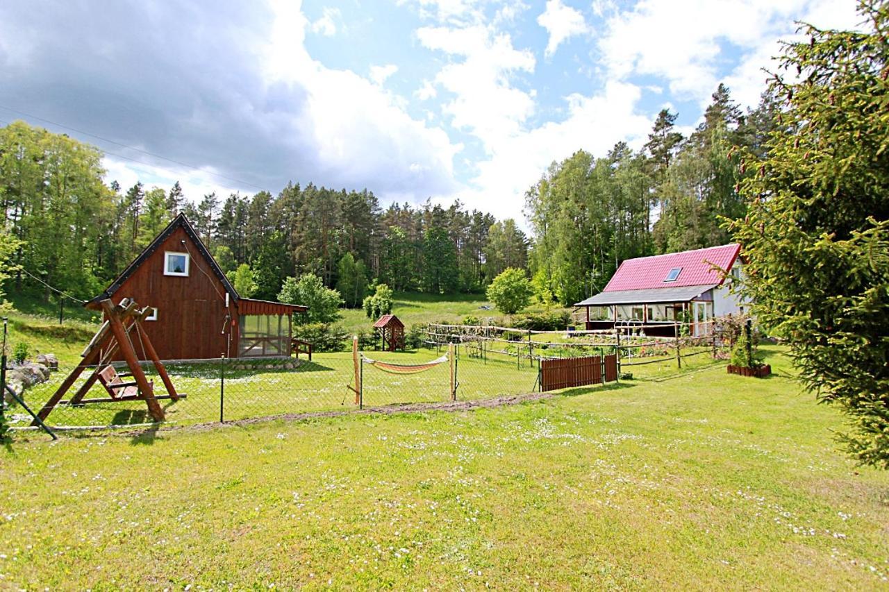 Domki Wczasowe Mazury - Ferienhaus Masuren - Do 12 Osob - Idealny Dla Grup Dluzek Exteriér fotografie