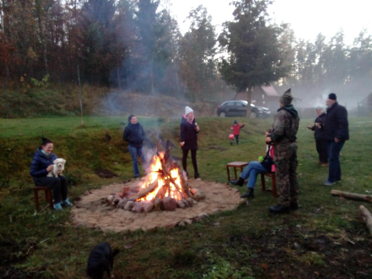 Domki Wczasowe Mazury - Ferienhaus Masuren - Do 12 Osob - Idealny Dla Grup Dluzek Exteriér fotografie